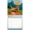 BrownTrout; Zen Cows | 2027 12 x 24 Inch (Hanging) Monthly Square Wall Calendar | Plastic-Free; Category:Wall Calendars; Image:4